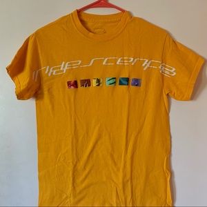 brockhampton yellow iridescence shirt